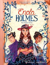 Book Cover for Enola Holmes by Serena Blasco, Lucie Arnoux, Nancy Springer, Serena Blasco