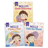Book Cover for Everyday Adventures With Molly and Dyslexia Complete Series Hardcover 3-Book Set by Krista Weltner