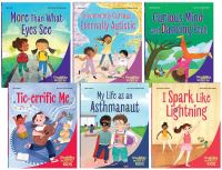 Book Cover for Disability Books for Kids Series 6-Book Set by Multiple Authors, Rasha Hamid, Jenna Elyse Johnson, Melinda González, Alicia Meyers, Jake Lockett