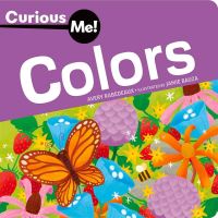 Book Cover for Curious Me! Colors by Avery Rabedeaux