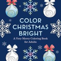 Book Cover for Color Christmas Bright by Frechverlag