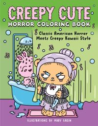 Book Cover for Creepy Cute Horror Coloring Book by Callisto Publishing