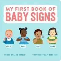 Book Cover for My First Book of Baby Signs by Lane Rebelo