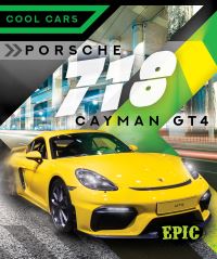Book Cover for Porsche 718 Cayman GT4 by Kaitlyn Duling