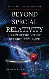 Book Cover for Beyond Special Relativity by Riccardo Zancan, Raul Tozzi