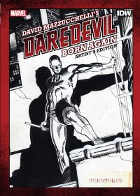 Book Cover for David Mazzucchelli's Daredevil Born Again Artist's Edition by Frank Miller, David Mazzucchelli
