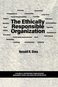Book Cover for The Ethically Responsible Organization by Ronald R Sims