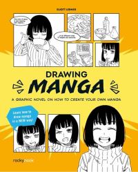 Book Cover for Drawing Manga by Eliott Lerner