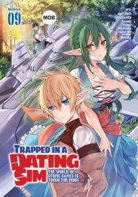 Book Cover for Trapped in a Dating Sim by Yomu Mishima