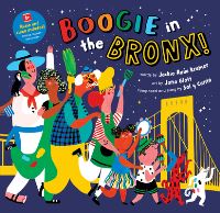 Book Cover for Boogie in the Bronx! by Jackie Azúa Kramer, Sol y Canto Musical group