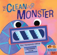 Book Cover for The Clean-Up Monster by Eleni Tassopoulos Wehner