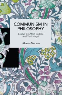 Book Cover for Communism in Philosophy by Alberto Toscano