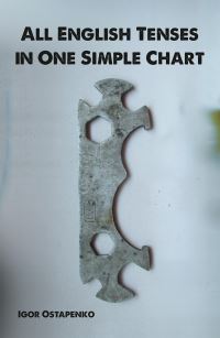 Book Cover for All English Tenses in One Simple Chart by Igor Ostapenko