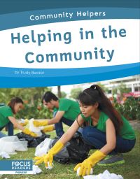 Book Cover for Helping in the Community by Trudy Becker