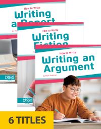 Book Cover for How to Write (Set of 6). Hardcover by Nick Rebman