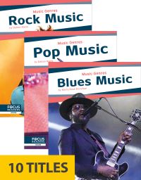 Book Cover for Music Genres (Set of 10). Hardcover by 