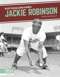 Book Cover for Jackie Robinson. Paperback by David Lee Morgan Jr