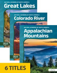 Book Cover for Natural Wonders of North America (Set of 6). Hardcover by 