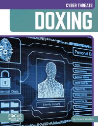 Book Cover for Doxing. Hardcover by Connor Stratton