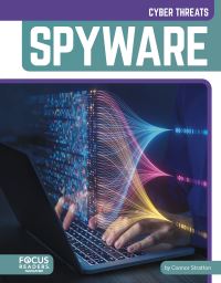 Book Cover for Spyware. Hardcover by Connor Stratton