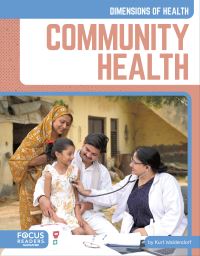 Book Cover for Community Health. Hardcover by Kurt Waldendorf