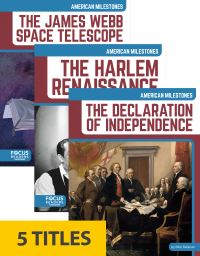 Book Cover for American Milestones (Set of 5). Hardcover by 
