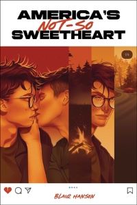 Book Cover for America's Not-So-Sweetheart by Blair Hanson