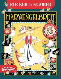 Book Cover for Sticker by Number Mary Engelbreit by Mary Engelbreit,   Parragon Books