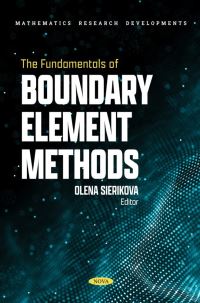 Book Cover for The Fundamentals of Boundary Element Methods by Olena Sierikova