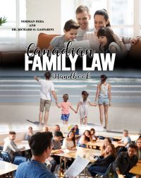 Book Cover for Canadian Family Law Handbook by Norman Fera