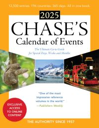Book Cover for Chase's Calendar of Events 2025 by Editors of Chases