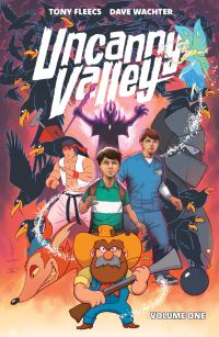 Book Cover for Uncanny Valley by Tony Fleecs