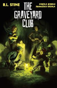 Book Cover for The Graveyard Club by R L Stine