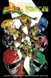 Book Cover for Mighty Morphin Power Rangers/Teenage Mutant Ninja Turtles. Book 3 by Ryan Parrott