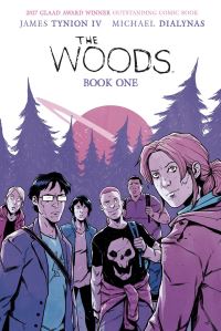 Book Cover for The Woods. Book One by James Tynion