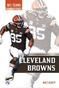 Book Cover for Cleveland Browns. Paperback by Matt Scheff
