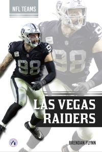 Book Cover for Las Vegas Raiders. Paperback by Brendan Flynn