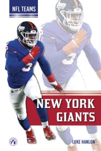 Book Cover for New York Giants. Hardcover by Luke Hanlon