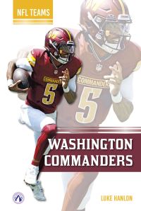 Book Cover for Washington Commanders. Hardcover by Luke Hanlon