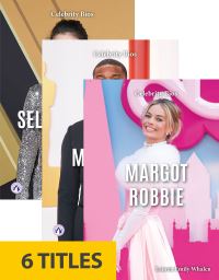 Book Cover for Celebrity Bios (Set of 6). Hardcover by 