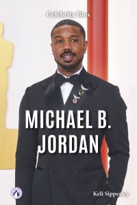 Book Cover for Michael B. Jordan. Paperback by Keli Sipperley