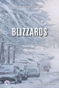 Book Cover for Blizzards. Hardcover by Trudy Becker