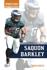 Book Cover for Saquon Barkley. Paperback by Charlie Beattie