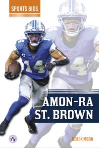 Book Cover for Amon-Ra St. Brown. Paperback by Derek Moon