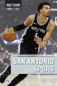 Book Cover for San Antonio Spurs. Hardcover by Derek Moon