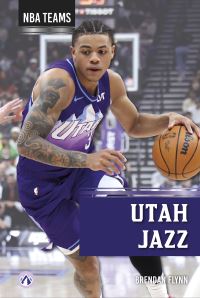 Book Cover for Utah Jazz. Hardcover by Brendan Flynn