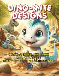 Book Cover for Dino-Mite Designs by Zeeby