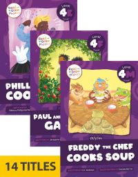 Book Cover for Read and Grow Phonics Fiction Level 4 (Set of 14). Hardcover by 