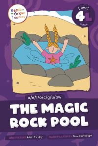 Book Cover for The Magic Rock Pool Hardcover by Robin Twiddy