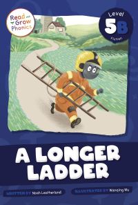 Book Cover for A Longer Ladder Hardcover by Noah Leatherland